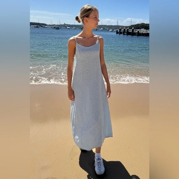 Brandy Melville Collen Floral Slip Dress Spring Break - Picture 1 of 8